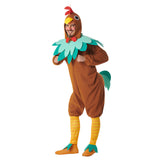 Déguisement Coq Marron Homme - Costume Drôle Animaux