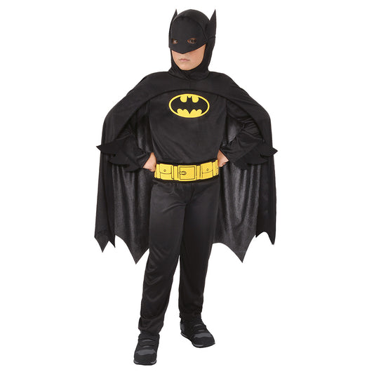 Déguisement Batman Enfant - Cape et Masque Héros Noir