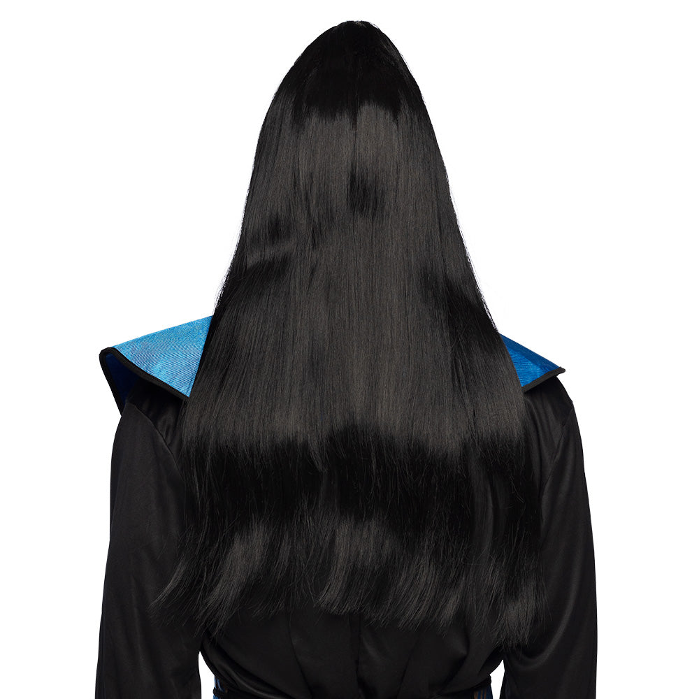 Perruque Égyptienne Noire Longue Accessoire Déguisement Adulte