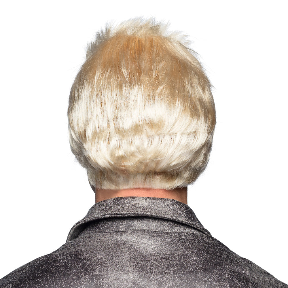 Perruque Blonde Courte Homme Années 80 - Déguisement Disco
