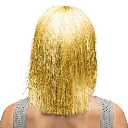 Perruque Blonde Longue Frange Lisse - Déguisement Années 70