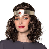 Bandeau Wonder Woman avec Étoile Rouge - Accessoire Déguisement