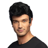 Perruque Rockabilly Noire Adulte - Coiffure Vintage Années 50