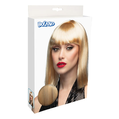 Perruque Blonde Bob Court avec Frange - Déguisement Années 60
