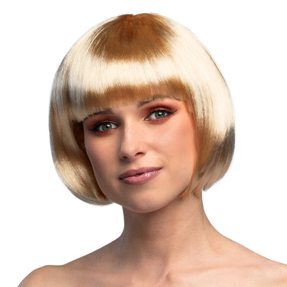 Perruque Bob Blond Années 60 - Coupe Courte Chic