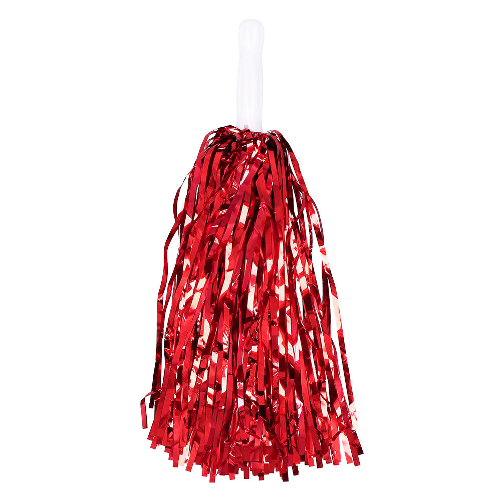 Tenue Cheerleader Rose avec Pom-Pom's Rouge Brillant