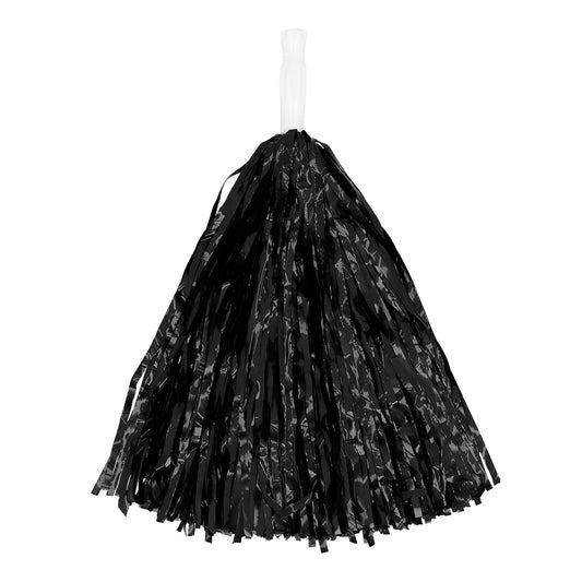 Pompon Cheerleader Noir - Accessoire Déguisement Pom-Pom Girl