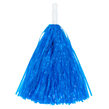 Pompon Bleu Géant pour Cheerleader - Accessoire Danse