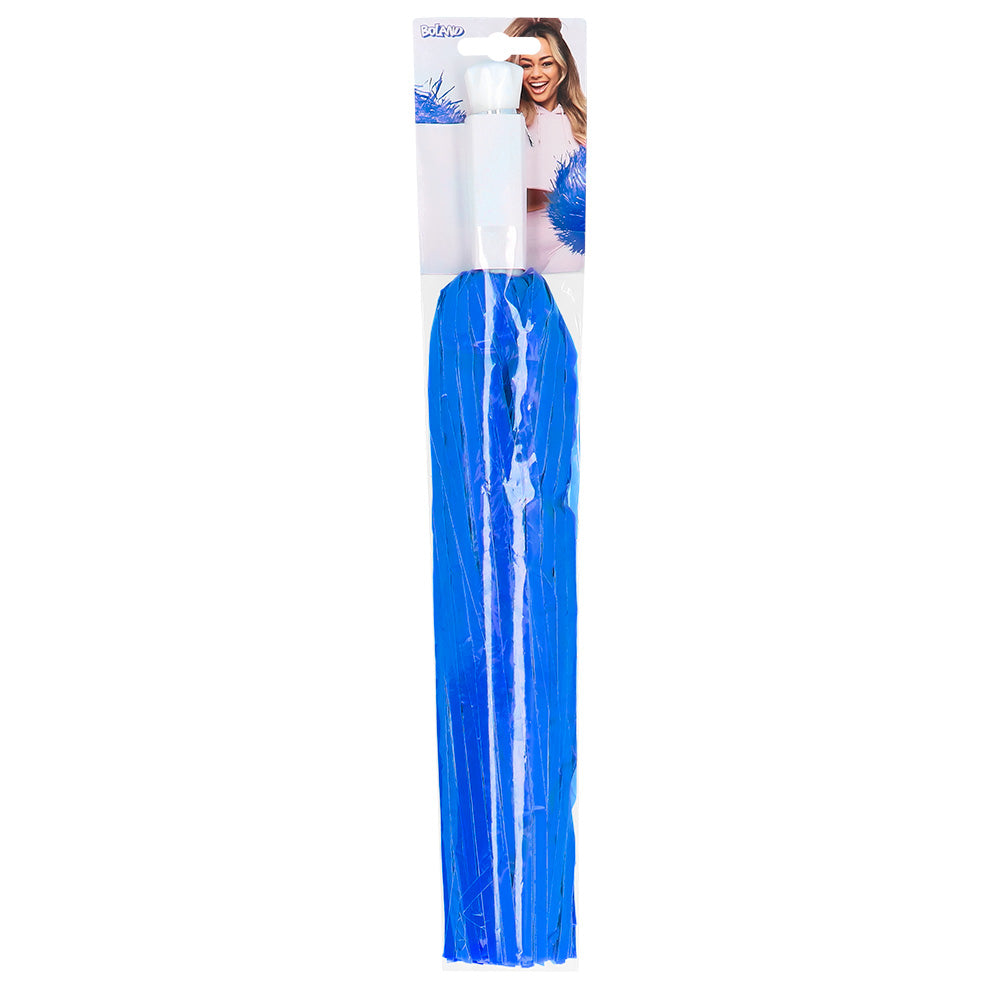 Pompon Bleu Géant pour Cheerleader - Accessoire Danse
