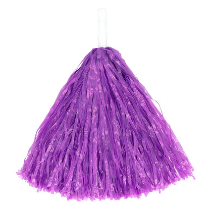 Pompom Cheerleader Violet - Accessoire Pom-Pom Déguisement Pom Poms