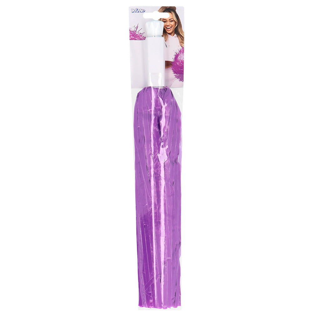 Pompom Cheerleader Violet - Accessoire Pom-Pom Déguisement Pom Poms
