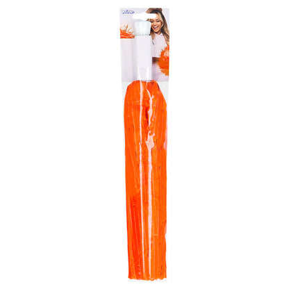 Pompom Cheerleader Orange Fluo - Accessoire Danse & Supporter