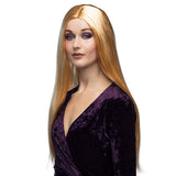 Perruque Longue Blonde Lisse - Déguisement Femme Glamour