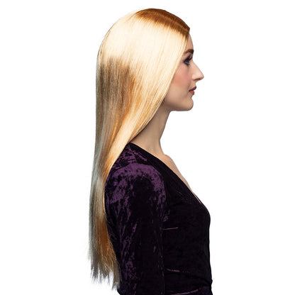 Perruque Longue Blonde Lisse - Déguisement Femme Glamour