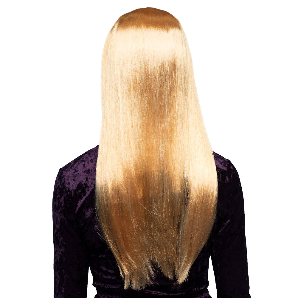 Perruque Longue Blonde Lisse - Déguisement Femme Glamour