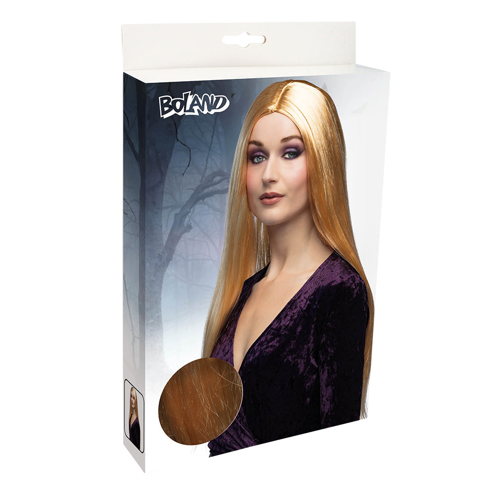 Perruque Longue Blonde Lisse - Déguisement Femme Glamour