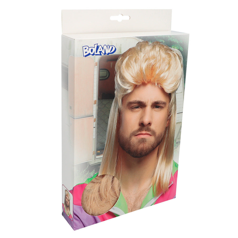 Perruque Blonde Années 80 avec Choucroute - Déguisement Disco