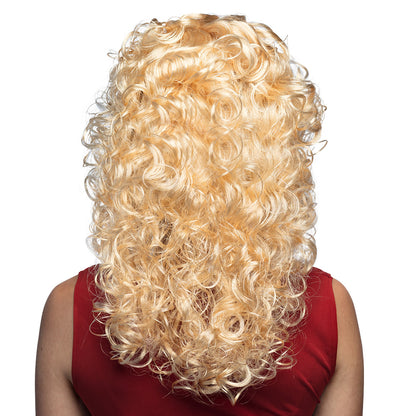 Perruque Blonde Bouclée Longue - Déguisement Années 70