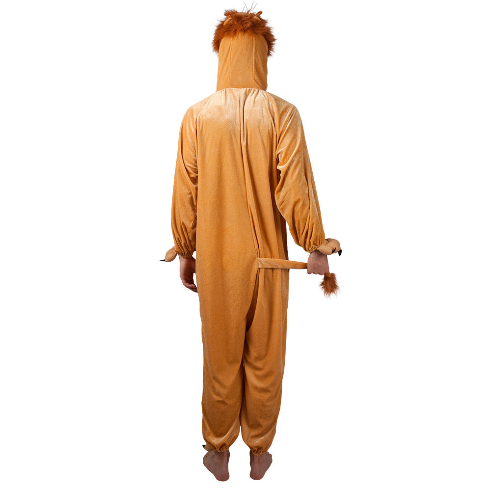 Déguisement Lion Adulte Enfant - Combinaison Complète