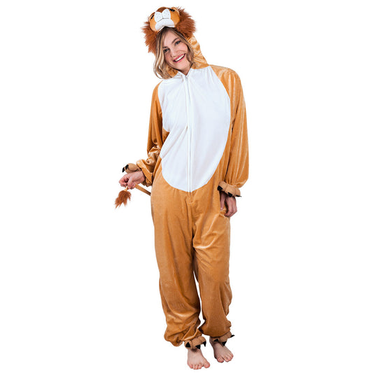 Déguisement Lion Adulte et Enfant - Costume Animalier Complet