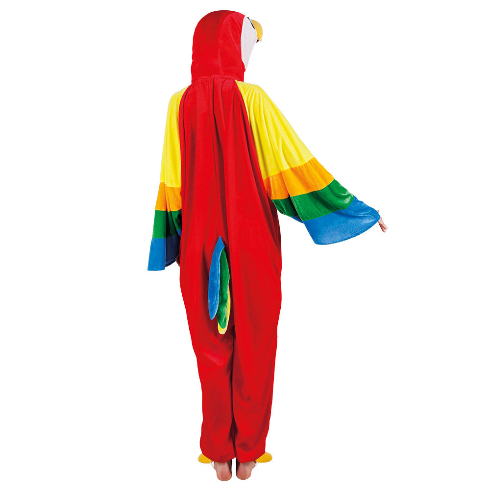 Déguisement Perroquet Adulte - Costume Intégral Coloré