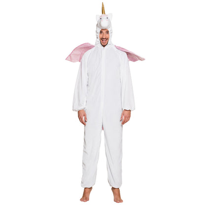 Déguisement Licorne Rose et Blanc Adulte - Costume Complet
