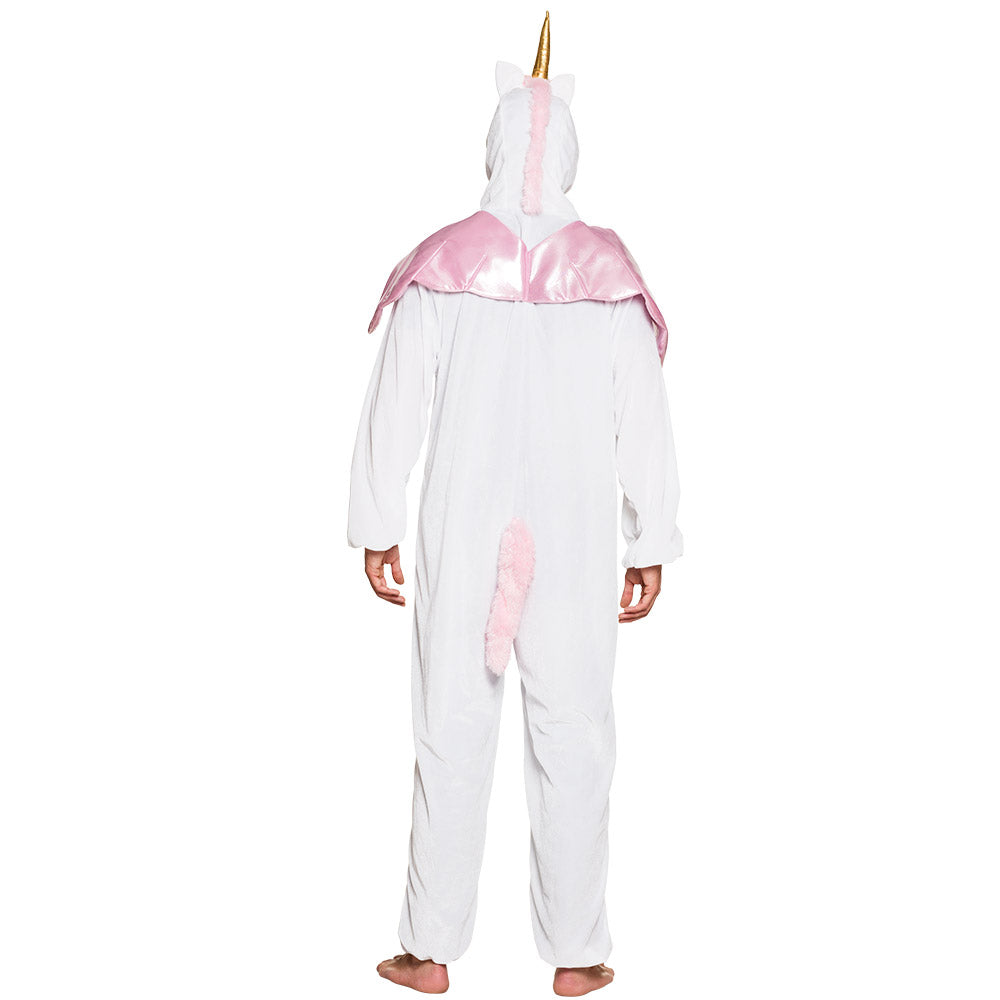 Déguisement Licorne Rose et Blanc Adulte - Costume Complet