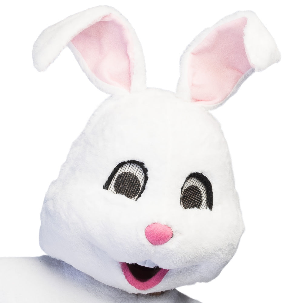Déguisement Complet Lapin Blanc - Costume Mascotte Bunny