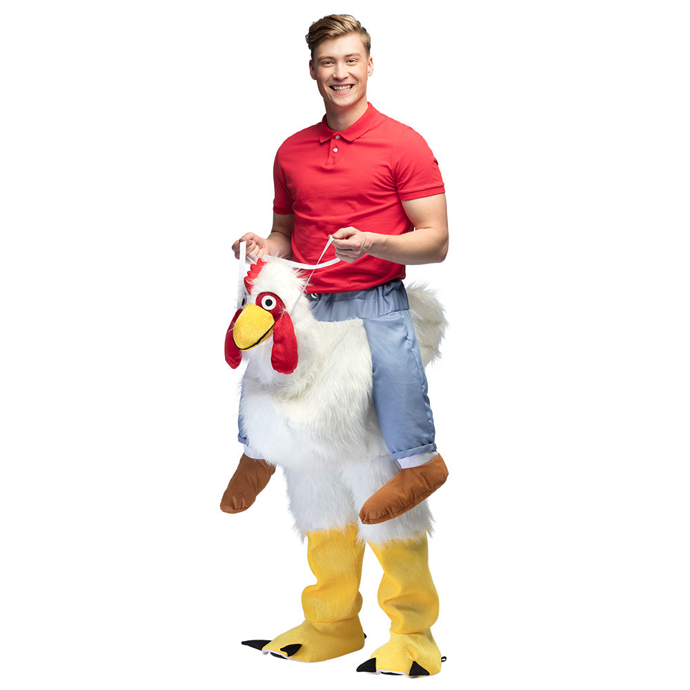 Déguisement Coq Géant Adulte - Costume Poule Amusant