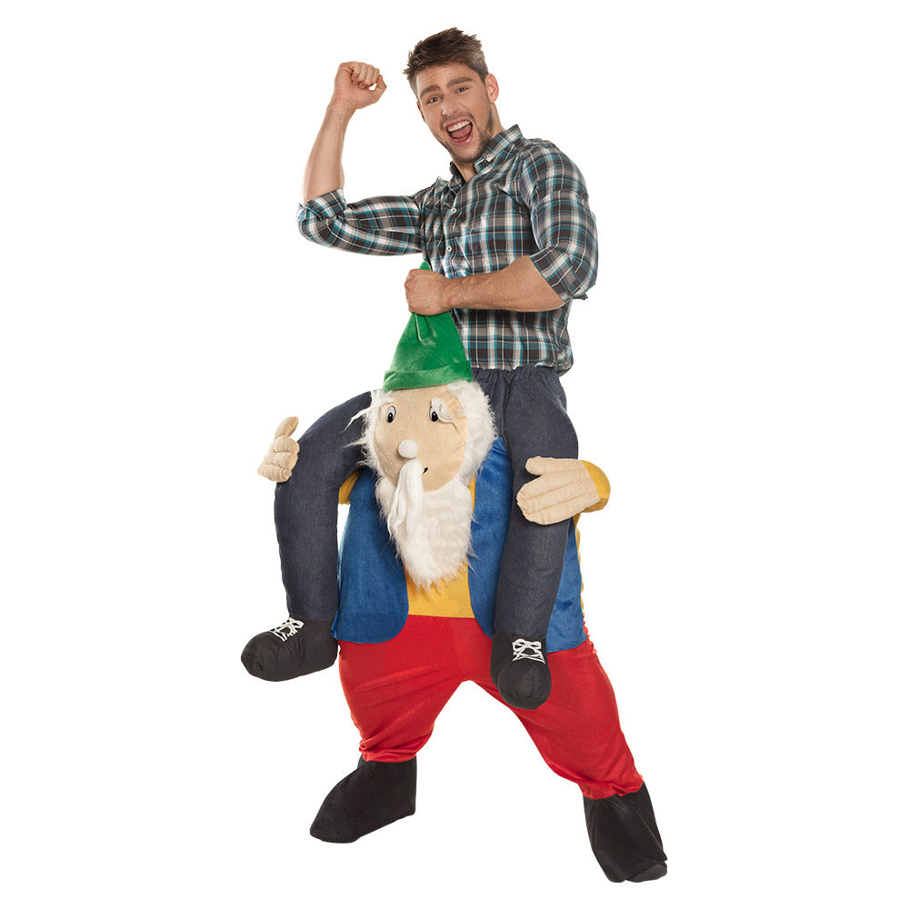Costume Nain de Jardin Gonflable - Déguisement Adulte Hilarant