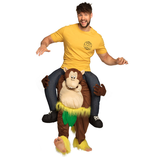 Déguisement Gorille Carrousel - Costume Singe Hilarant Adulte