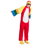 Déguisement Perroquet Coloré Adulte - Costume Complet