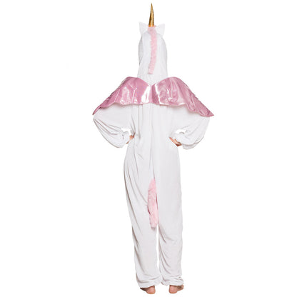 Déguisement Licorne Rose et Blanc Adulte Fantaisie