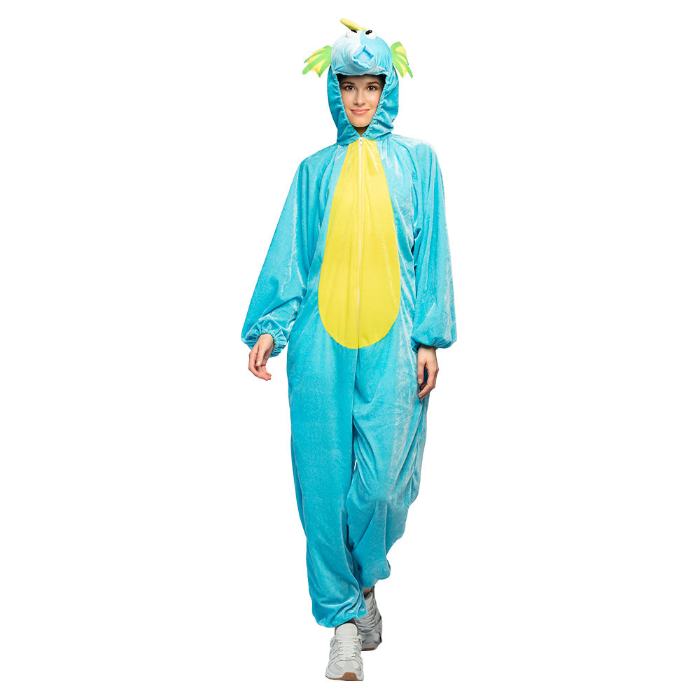 Déguisement Perroquet Bleu Adulte - Costume Complet avec Accessoires