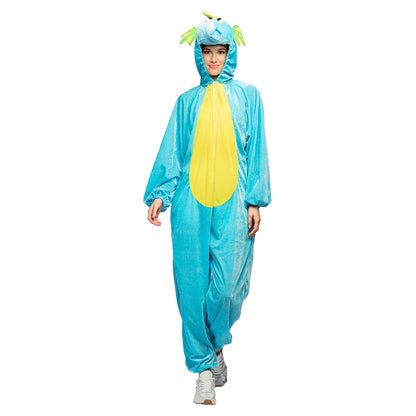 Déguisement Perroquet Bleu Adulte - Costume Complet avec Accessoires