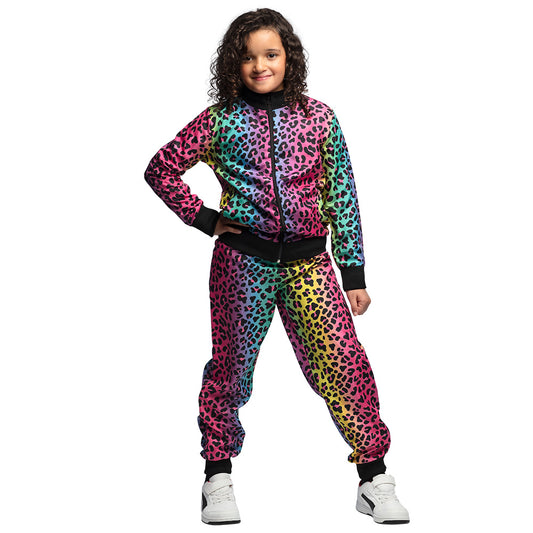 Survêtement Léopard Multicolore Enfant - Style 90s