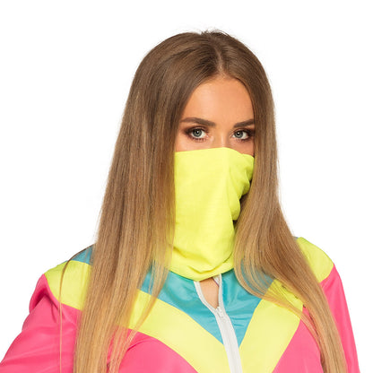 Survêtement Rétro Fluo Rose Années 80 - Déguisement Vintage