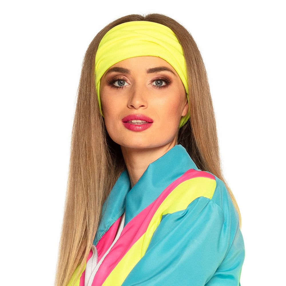 Déguisement Années 80 Turquoise Fluo - Survêtement Rétro Adulte