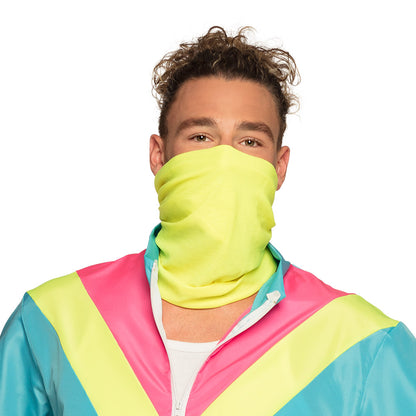 Déguisement Années 80 Survêtement Fluo Homme - UV Blacklight