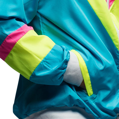 Veste Rétro Années 90 Néon Fluo Blacklight UV