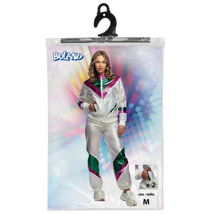 Survêtement Années 80 Irisé - Déguisement Rétro Holographique