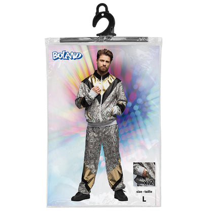 Costume Adulte Billets Dollar - Survêtement Luxe Années 90