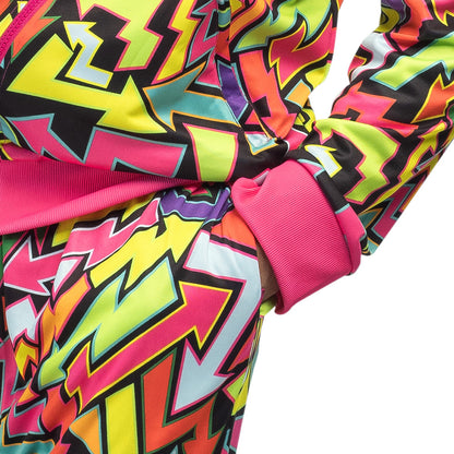 Survêtement Fluo Années 80 Blacklight | Déguisement Neon