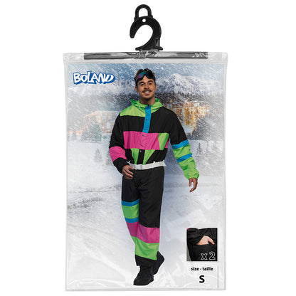 Déguisement Années 80 Neon Fluo - Combinaison Ski Rétro