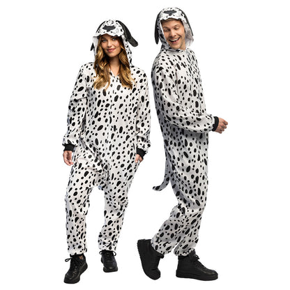 Déguisement Combinaison Dalmatien à Capuche - Adulte