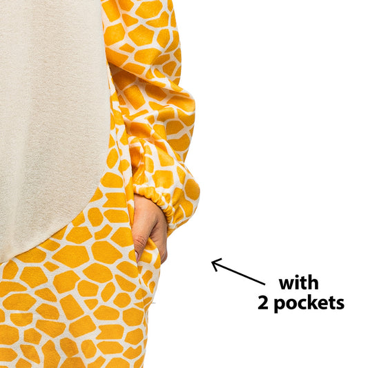 Déguisement Girafe Adulte - Combinaison Onesie Animale