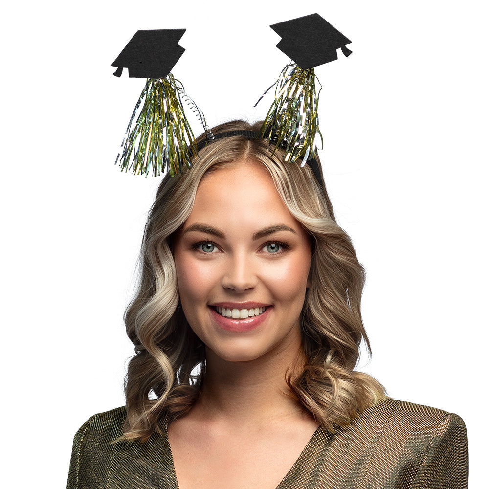 Serre-tête Tocards Graduation - Chapeaux et Tassels Dorés