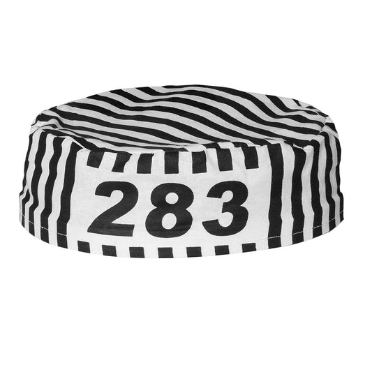 Bandana Prison 283 - Accessoire Déguisement Bagnard Rayé