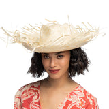 Chapeau de Paille Mexicain Géant - Sombrero Festif XXL