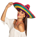Sombrero Mexicain Coloré - Chapeau de Fiesta Rainbow